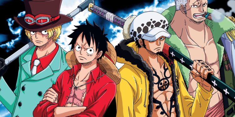 Foi revelado os desenhos originais de One Piece Stampede