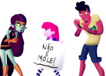 Any Malu, a primeira youtuber de animação do Brasil, na CCXP19