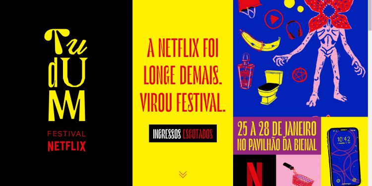 Festival TUDUM NETFLIX será aberto ao público