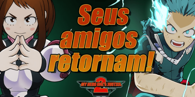 Os personagens de My Hero One´s ficaram mais fortes do que nunca