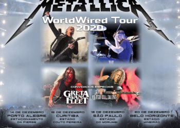 Metallica confirmado no Brasil em dezembro