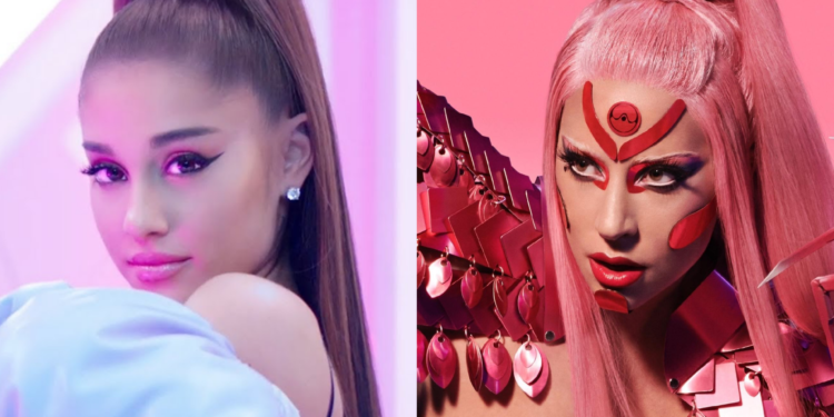 Novo single de Ariana Grande e Lady Gaga | Rain On Me