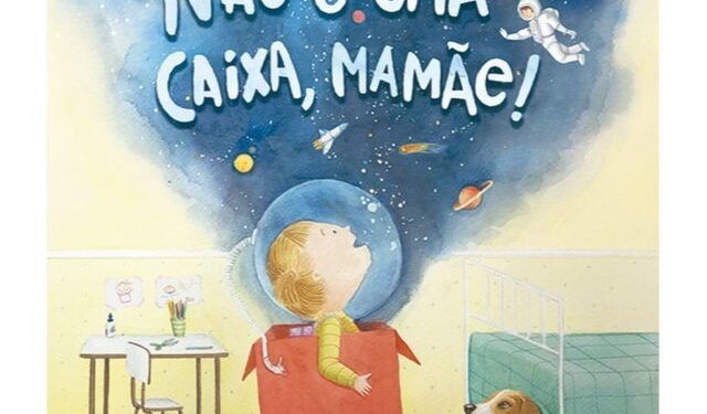 Livro aborda a capacidade das crianças em imaginar e criar histórias