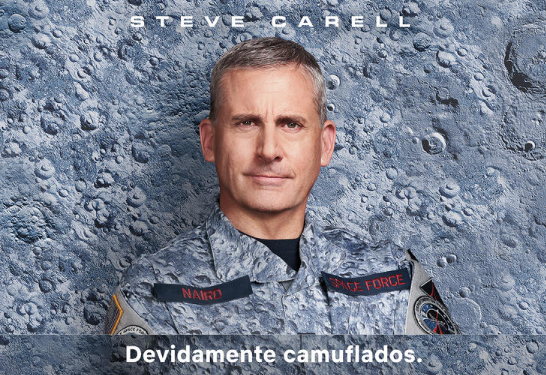 Steve Carell estréia em Space Force, novo filme da NETFLIX
