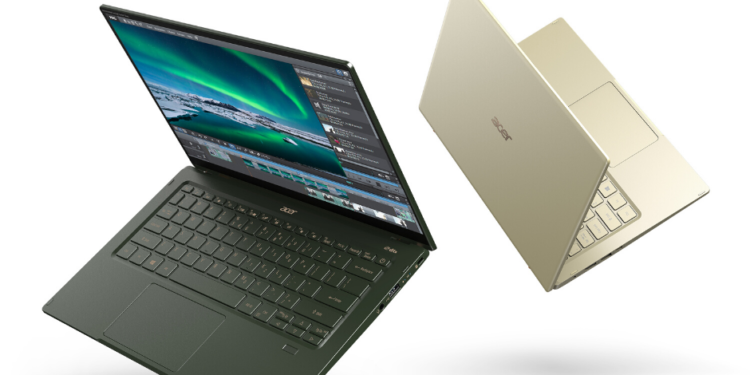 Novo Swift 5 da Acer reúne estilo, portabilidade e desempenho