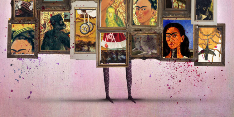 Frida Kahlo vira tema de puzzle book