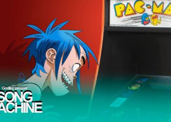 Pac-Man, lançamento da Banda Gorillaz, com videoclipe com o ícone dos anos 80