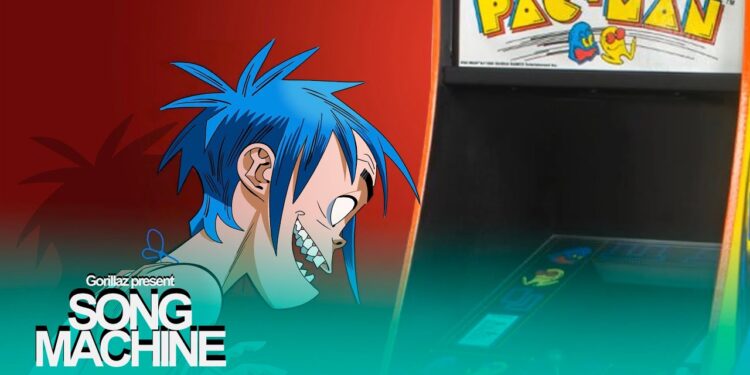 Pac-Man, lançamento da Banda Gorillaz, com videoclipe com o ícone dos anos 80