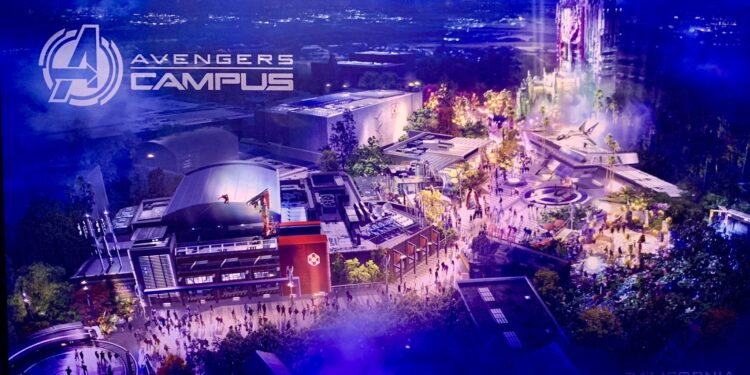 Disneyland’s Avengers Campus agora programado para abrir em 2021