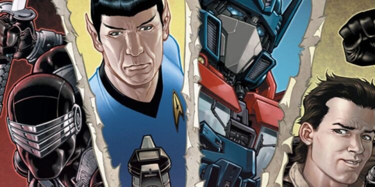 Transformers, Star Trek, GI Joe e Ghostbusters lutaram contra a mesma infestação de zumbis