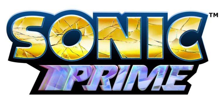 Título, logotipo da série Sonic the Hedgehog da Netflix