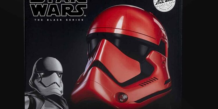 Star Wars desencadeia o capacete Capitão Cardeal Black Series do Galaxy’s Edge