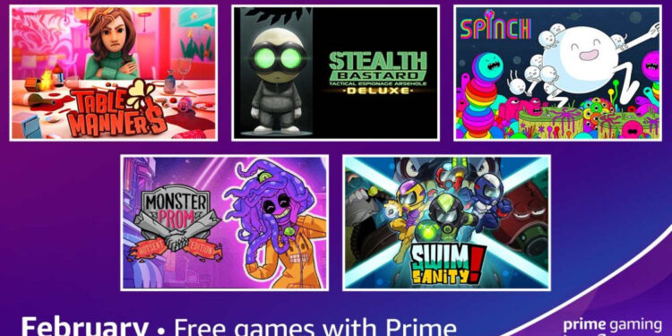 Vem conferir! Todas as atualizações do Amazon Prime Gaming de Fevereiro