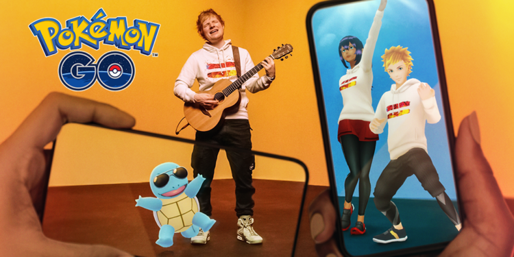 Niantic anuncia evento com Ed Sheeran em Pokémon Go