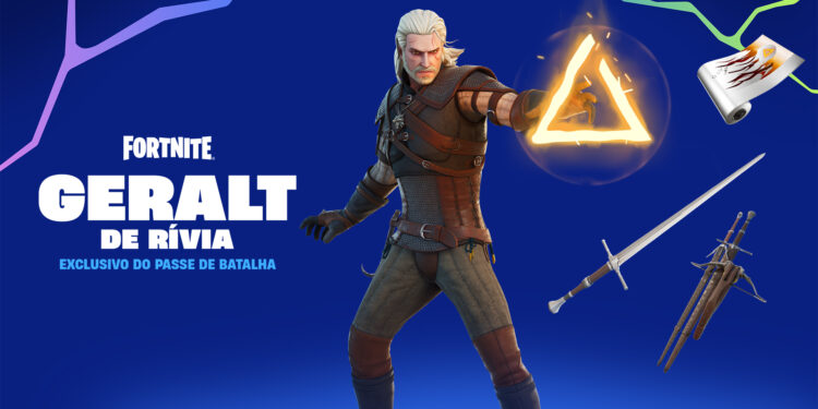 Geralt de Rívia chega hoje à Fortnite