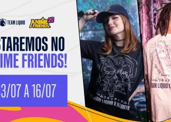 Team Liquid leva ao Anime Friends 2023 seu esquadrão de talentos e uma loja com produtos exclusivos
