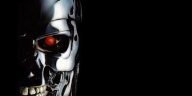androide t-800 de exterminador do futuro