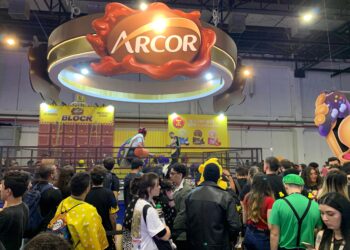 Arcor invade a BGS 2024 com Tortuguita, Block e Bon o Bon!