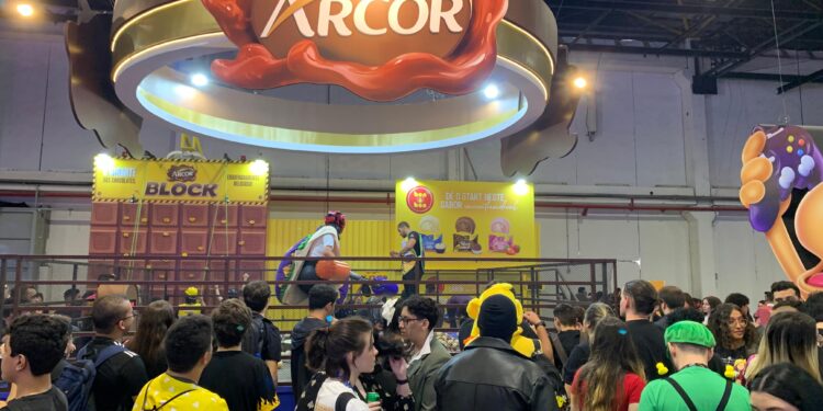 Arcor invade a BGS 2024 com Tortuguita, Block e Bon o Bon!