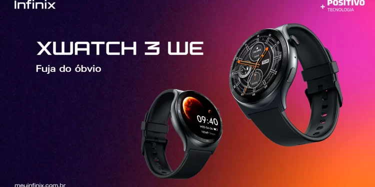 Infinix lança smartwatch estiloso e cheio de recursos sem pesar no bolso!
