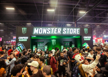 Monster Energy marcará presença na BGS 2026 com arena gamer e experiência exclusiva